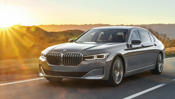 Gray BMW 7 Series Car