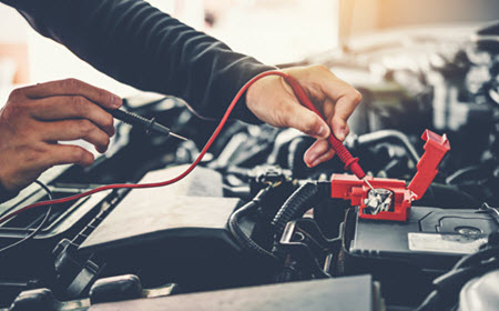 Audi Battery Inspection